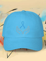 Prostate cancer blue ribbon neutral hats