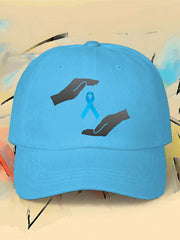 Prostate cancer blue ribbon neutral hats