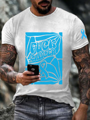 Men's Prostate Cancer Fuck Cancer T-Shirts
