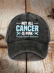 Prostate Cancer Awareness Print Casual Unisex Hat