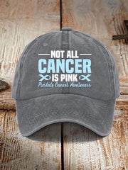 Prostate Cancer Awareness Print Casual Unisex Hat