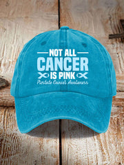 Prostate Cancer Awareness Print Casual Unisex Hat