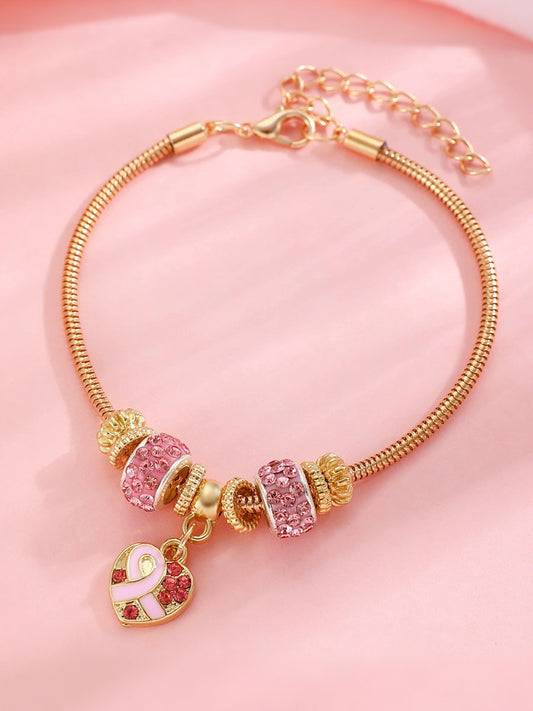 Women's Breast Cancer Awareness Pink Ribbon Accessories