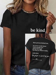 Women's Dear Person Behind Be Kind Tee