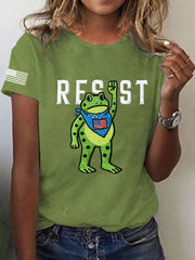 Women's Portland Frog Resist Short Sleeve T-Shirt