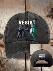 Unisex Portland Frog Resist Print Hat
