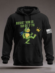 Men's Resist Kings Since 1776 Oversized Drop-Shoulder Hoodie With Pockets