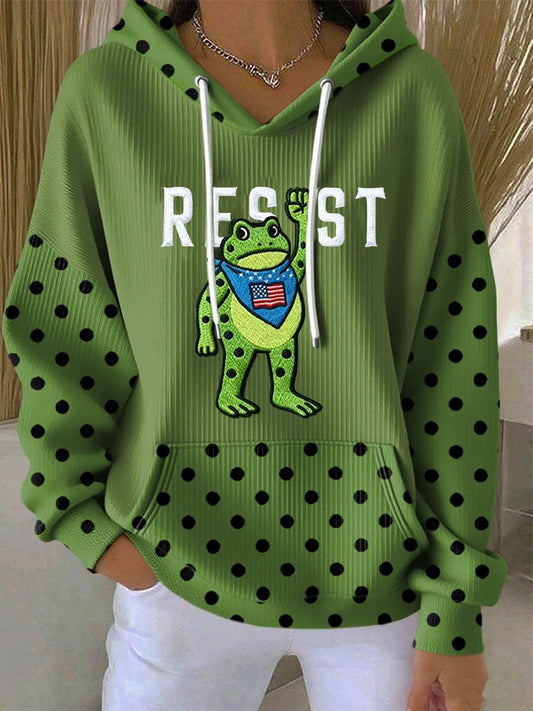 Women's Portland Frog Resist Hoodie