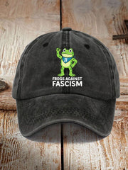 Unisex Resist Frogs Against Fascism Hat