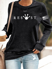 Women's Frog Resist Printed Sweatshirt