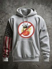 Men's No Kings Printed Hoodie