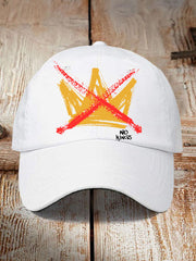 Unisex No Kings Print Hat