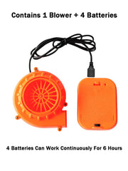 Inflatable Frog Suit (Adult 150cm-190cm, Includes Blower + Battery)