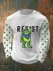 Men's Portland Frog Resist Waffle Long Sleeve T-Shirt