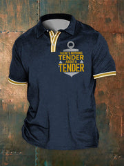 Men's Funny Navy Shirt