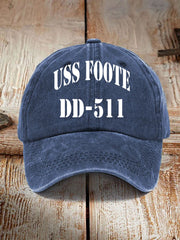 Unisex USS Foote (DD-511) Print Hat