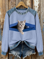 Women's cat sweatshirts