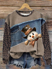 Women's Christmas Art Sweatshirt