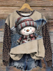 Women's Christmas Art Sweatshirt