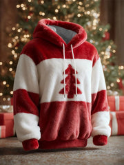 Men's Christmas Printed Casual Hoodie