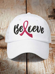 Breast Cancer Awareness Printed Casual Unisex Cap