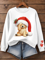 Women's Christmas Print Sweatshirt