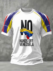 Men's No Hands Off Venezuela short sleeve t-shirt