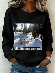 Women's Justice for Renee Nicole Good Sweatshirts