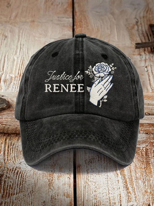 Unisex Justice For Renee Nicole Good Print Hat