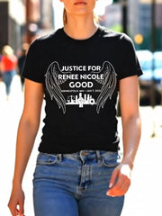 Women's Justice For Renee Nicole Good Minneapolis Protest Tee