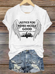 Women's Justice For Renee Nicole Good Minneapolis Protest Tee