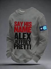 Men's Minneapolis Resist Waffle Long Sleeve Sweatshirt