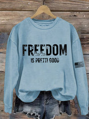 Women's Freedom Is Pretty Good Minneapolis Resist sweatshirt