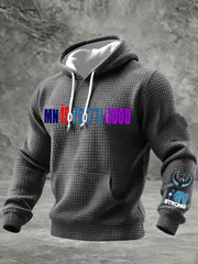 Men's Minnesota Strong Be Pretti Good Checkered Cotton Hoodie