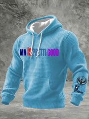 Men's Minnesota Strong Be Pretti Good Checkered Cotton Hoodie