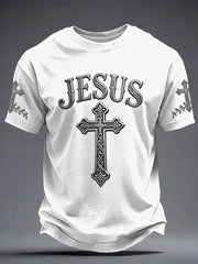 Men's JESUS Printed T-shirt