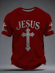 Men's JESUS Printed T-shirt