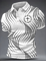 Men's Faith Print Casual Top