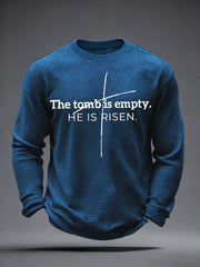 Men's Waffle Long Sleeve T-Shirt