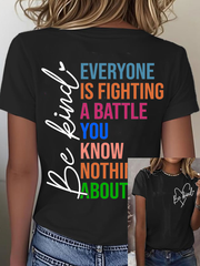 Women's Be Kind Short-sleeved T-shirt