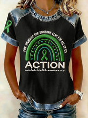 Women's Action: For Yourself For Someone Else For All Of Us Short Sleeved T-Shirt