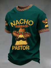 Men's 'nacho average pastor' T-shirts