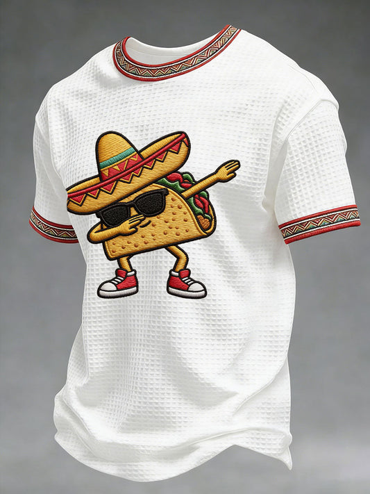 Men's Cinco de Mayo Printed Casual T-Shirt