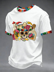 Men's Cinco De Mayo Print Short-Sleeve T-Shirt
