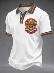 Men's Cinco De Mayo Print Short-Sleeve Top