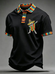 Men's Cinco de Mayo Printed Casual T-Shirt