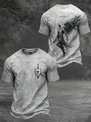 Men's Faith Print Casual T-shirt