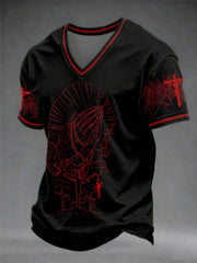 Men's Faith V-neck T-shirt