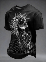 Men's Only God Can Judge Me Printed short sleeves t-shirt