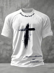 Men's Grace that kept me short sleeve t-shirt